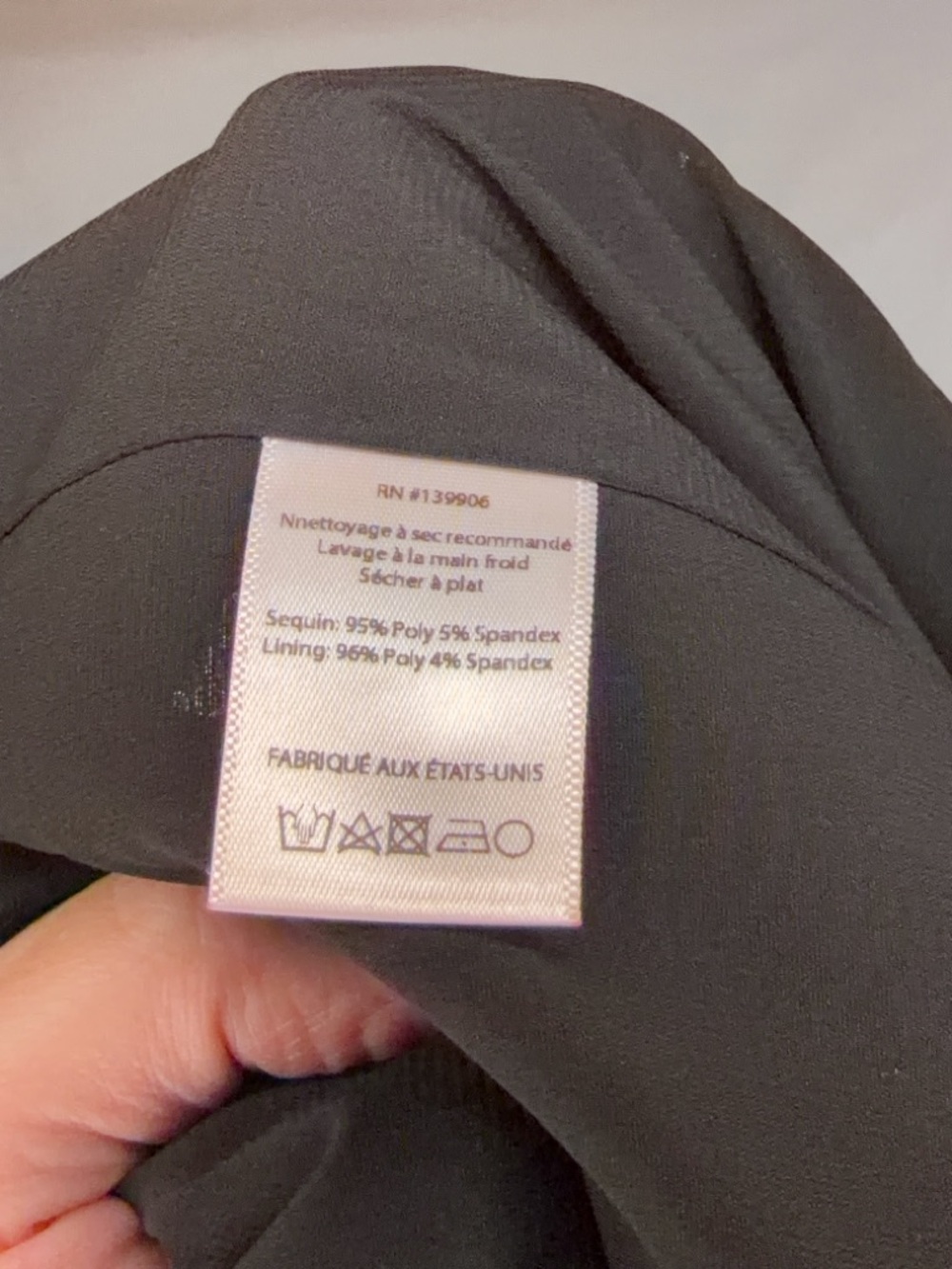 Ripley Rader Size Medium Silver Sequin V-Neck Mini Dress - Picture 6 of 8